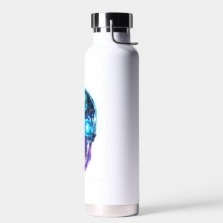 Bouteille D'eau Roi Crâne Cyberpunk