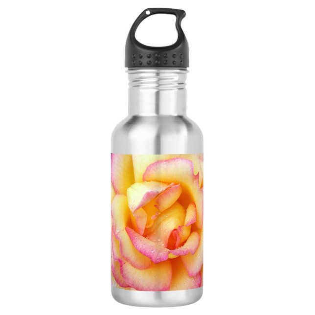 Bouteille d'eau, Rose de Shazam (Devant)