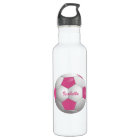 Rose et blanc personnalisables de ballon de