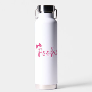 Bouteille d'eau rose mignonne "Pookie"
