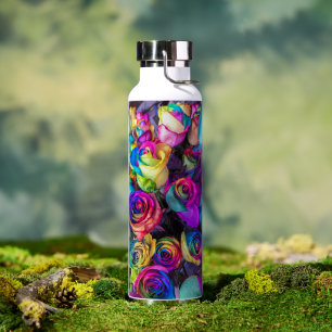 Bouteille d'eau Rose multicolore