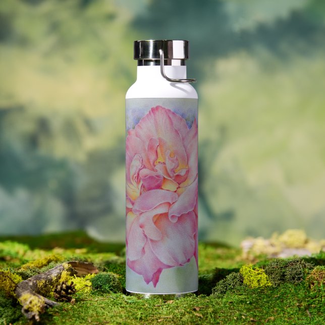 Bouteille D'eau Rose rose (Extérieur)