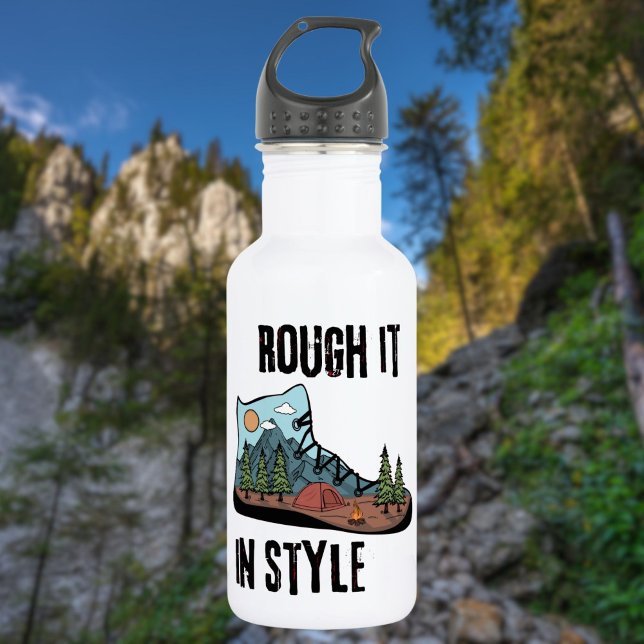 Bouteille D'eau Rough It In Style Vie Camping (Créateur téléchargé)