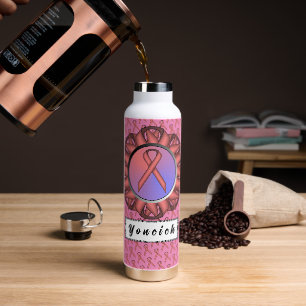 Bouteille D'eau Ruban rose standard par Kenneth Yoncich