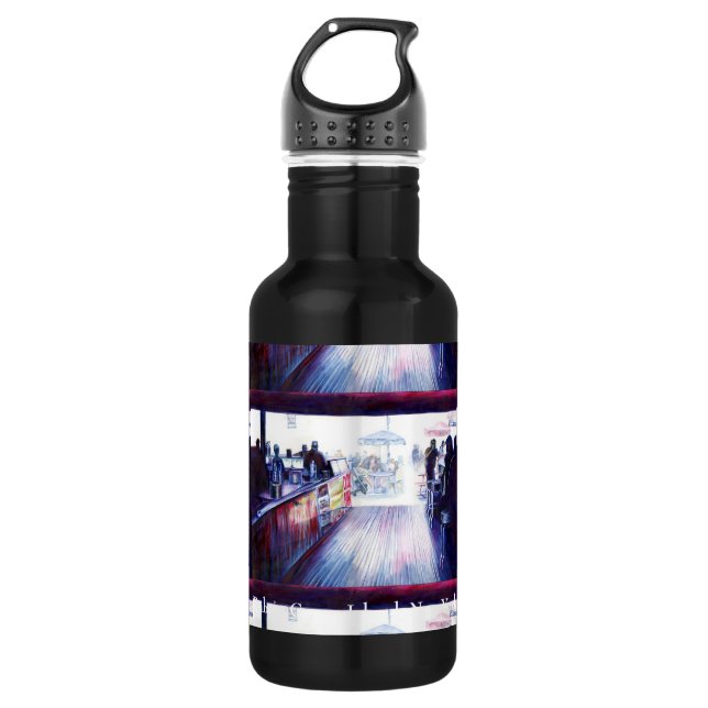 Bouteille D'eau Ruby's, Coney Island, New York (Devant)