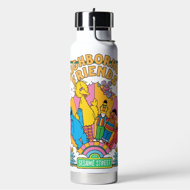 Bouteille D'eau Rue Sésame | Amis de voisinage (Gym)