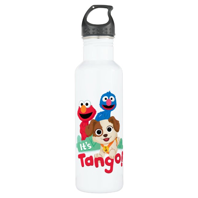 Bouteille D'eau Rue Sésame | C'est Tango avec Elmo & Grover (Devant)