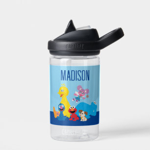Bouteille D'eau Rue Sésame Coloré Sesame Street Pals