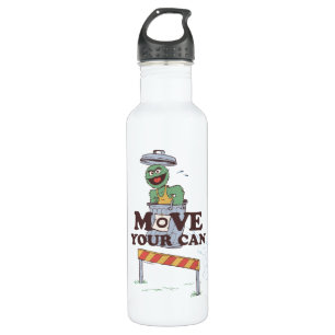Bouteille D'eau Rue Sésame   Oscar the Grouch Move Your Can