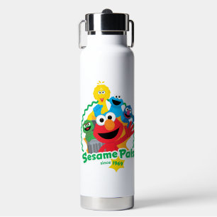 Bouteille D'eau Rue Sésame   Sesame Pals depuis 1969