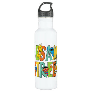 Bouteille D'eau Rue Sésame   Sesame Street Type Pals