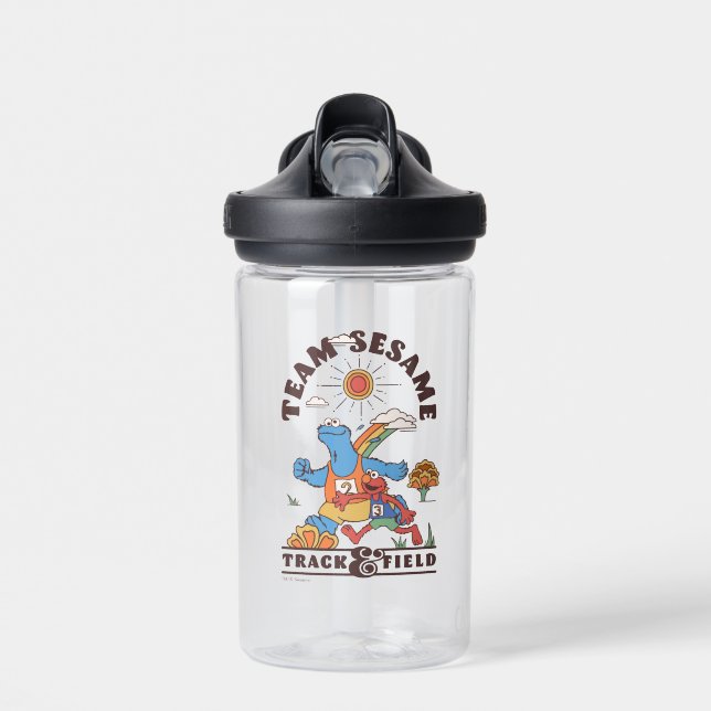Bouteille D'eau Rue Sésame | Team Sesame Track & Field (Avant)