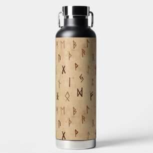 Bouteille d'eau Runes