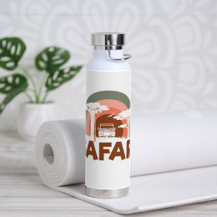 Bouteille D'eau Safari Afrique Thème