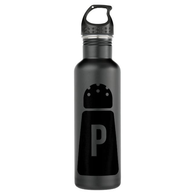Bouteille D'eau Saler et poivre shakers Funny Couple Matching Hall (Devant)