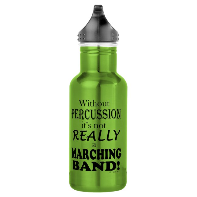 Bouteille D'eau Sans Percussion - Bande de Marquage (Droite)