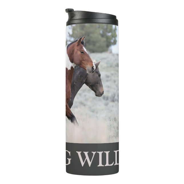 Bouteille d'eau sauvage Mustang - Lobo (Tourné sur la droite)