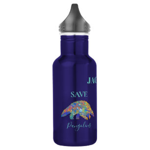Bouteille D'eau Sauver les Pangolins Personnalisé