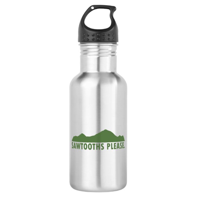 Bouteille D'eau Sawtooths S'Il Vous Plaît (Devant)
