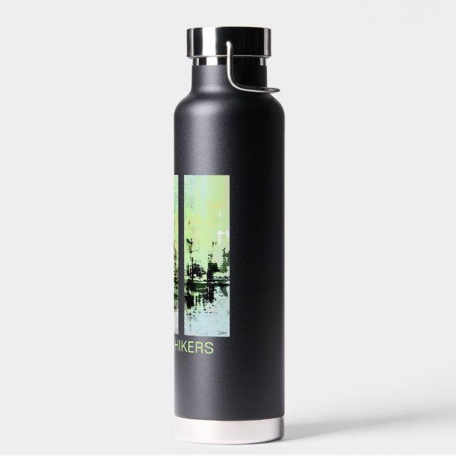 Bouteille d'eau scellée à vide (Gauche)