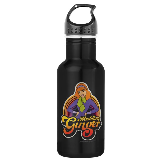 Bouteille D'eau Scooby-Doo | Daphné "Gingembre de méditation" (Devant)