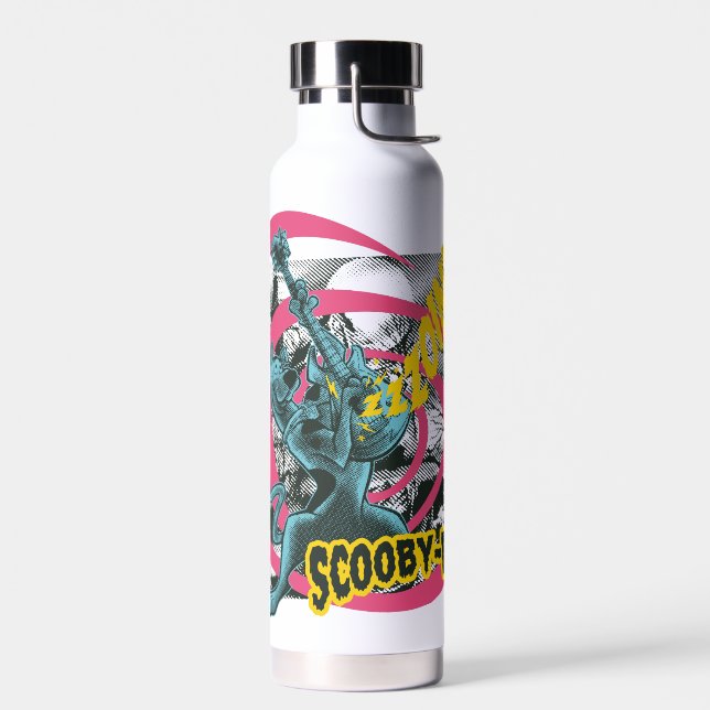 Bouteille D'eau Scooby-Doo Zoinks Punk Guitare Graphisme (Gauche)