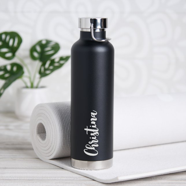 Bouteille D'eau Script simple (Yoga)