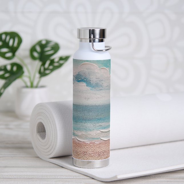 Bouteille D'eau Seashore Sand Texture (Yoga)
