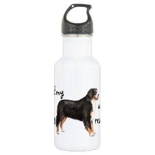 Bouteille D'eau Secourir le chien de montagne Bernese