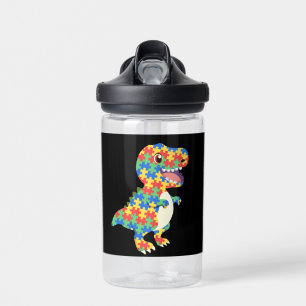 Bouteille D'eau Sensibilisation sur l'autisme Dinosaures