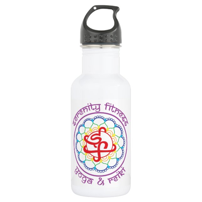 Bouteille D'eau Sérénité Fitness Water Bottle (Devant)