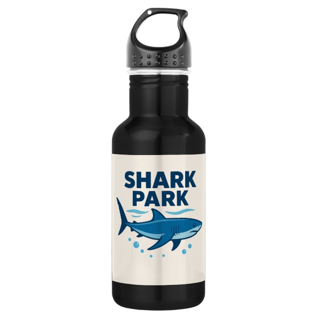 Bouteille D'eau shark park (Devant)