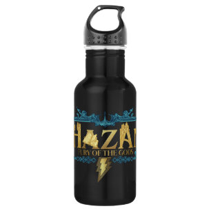 Bouteille D'eau SHAZAM ! Furie des dieux   Logo mythique