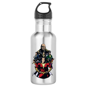 Bouteille D'eau SHAZAM !   Shazam Family Vs. Dr Sivana
