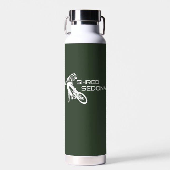 Bouteille D'eau Shred Sedona Arizona VTT (Avant)