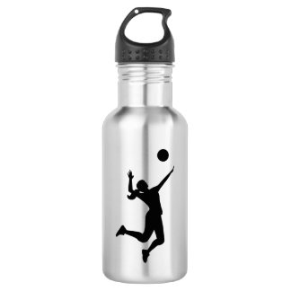 Bouteille D'eau silhouette women's volleyball