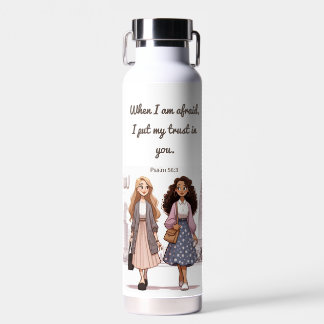 Bouteille D'eau sisters preaching bottle of water