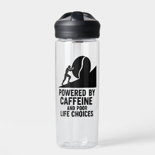 Bouteille D'eau Sisyphus Café Grind Drôle Sarcastique Citation Mug