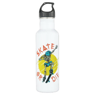 Bouteille D'eau Skate ou die Skeleton Skateboarder