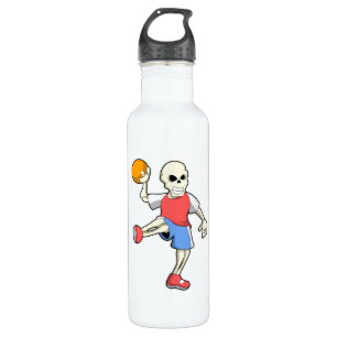 Bouteille D'eau Skeleton at Handball player avec Handball