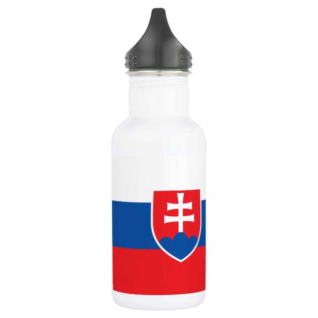 Bouteille D'eau Slovakia Flag (Gauche)
