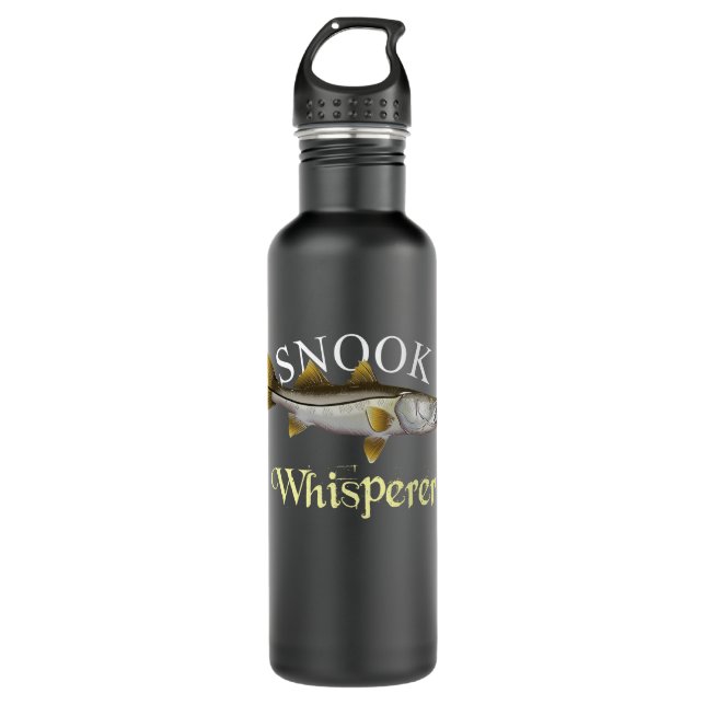 Bouteille D'eau Snook Whisperer Dark (Devant)