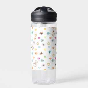 Bouteille D'eau Snoopy Colorful Hearts Motif