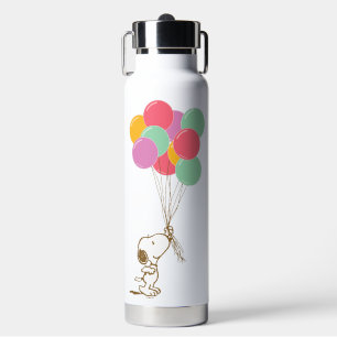 Bouteille D'eau Snoopy et ballons