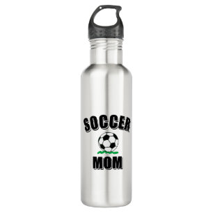 Bouteille D'eau Soccer Maman Dessin Et Texte