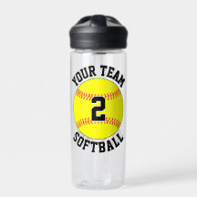 Softball Player Custom Team Name et Jersey Number