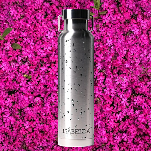 Bouteille D'eau Soigné, esthétique moderne - Elégance Raindrop (Créateur téléchargé)