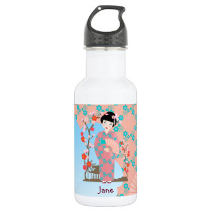 Bouteille D'eau Soirée de Geisha girl