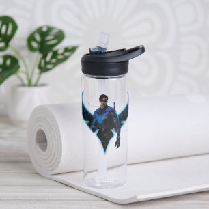 Bouteille D'eau Soirée Gotham Knights dans le logo