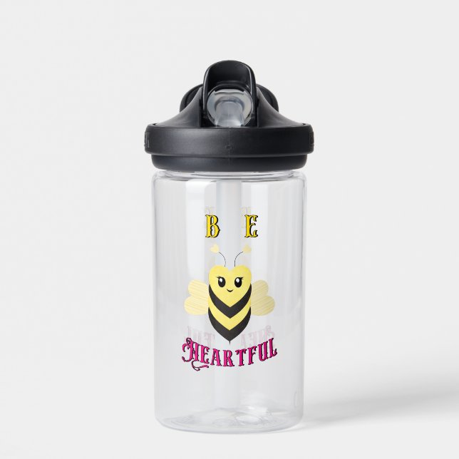 Bouteille D'eau Sois Coeur Jour Septembre Bee Queen Honey Heart (Avant)